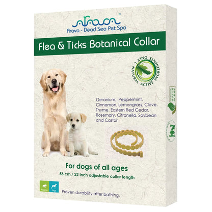 Flea & Tick Collar for Dogs & Puppies