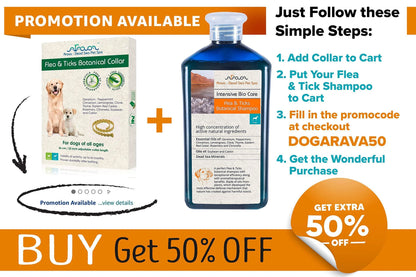 Flea & Tick Collar for Dogs & Puppies