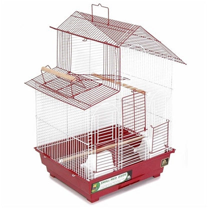 House Style Bird Cage - Blue
