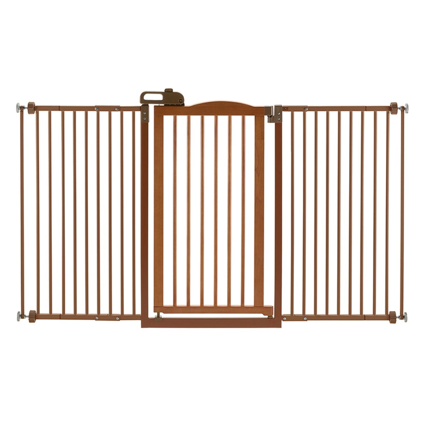 One-Touch Gate II Wide in Brown