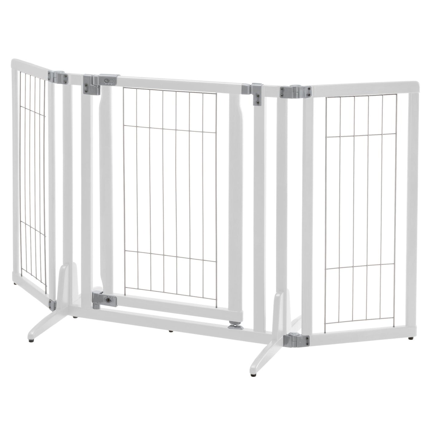 Richel Premium Plus Freestanding Pet Gate - Black
