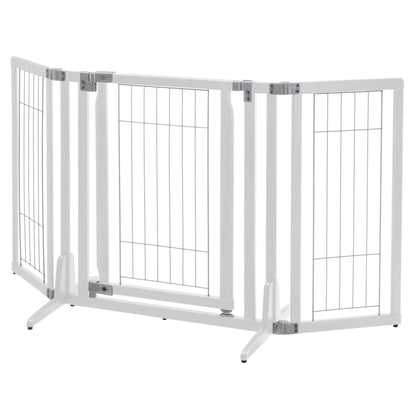 Richel Premium Plus Freestanding Pet Gate - Black