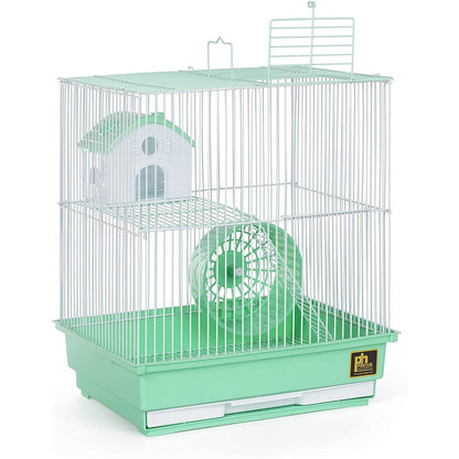 Prevue Pet Products Two Story Hamster Cage - Blue